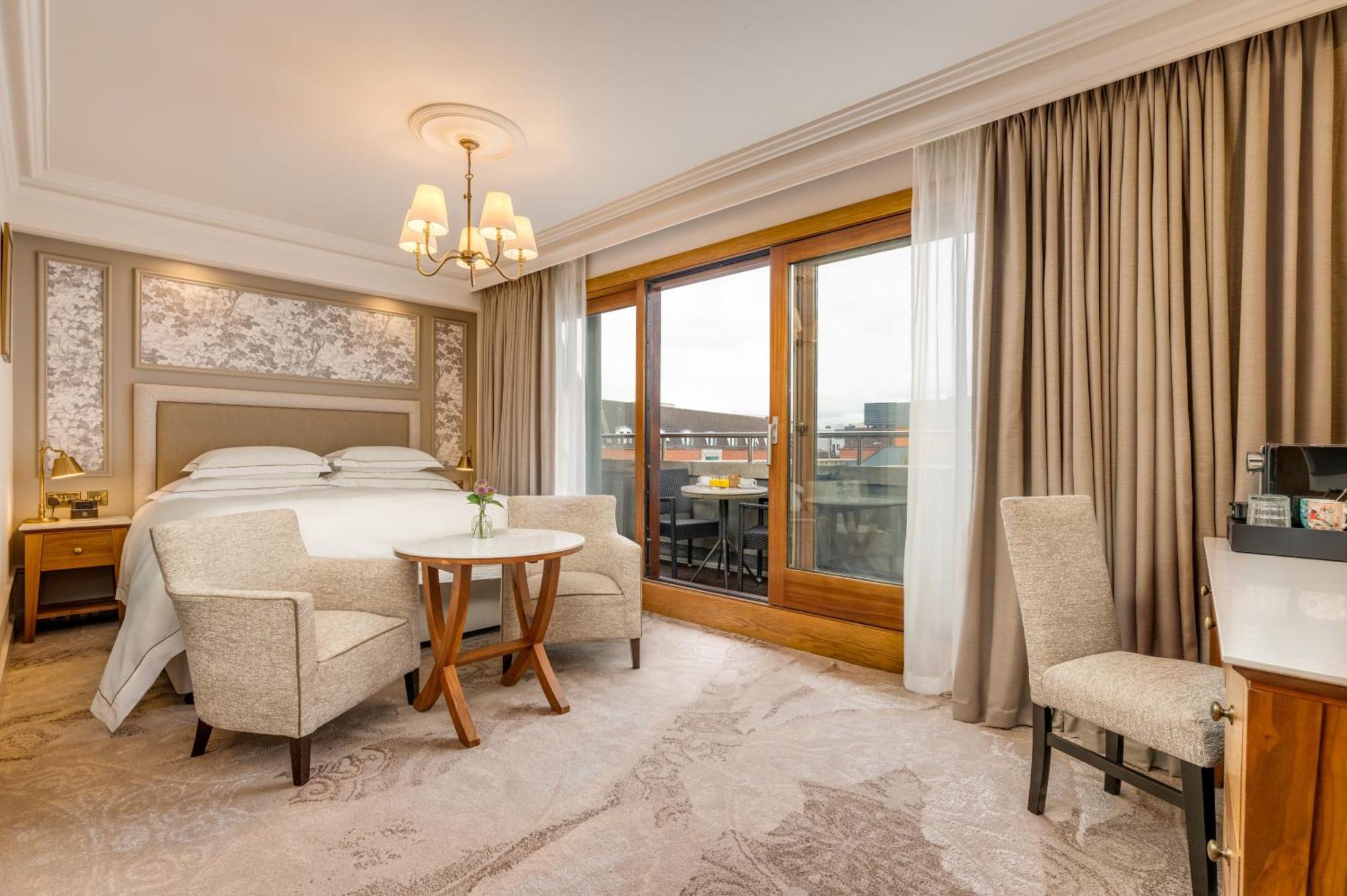Chambre Lit King-Size Contemporaine